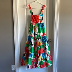 JCREW Tiered Maxi Dress In Ratti Jardin print